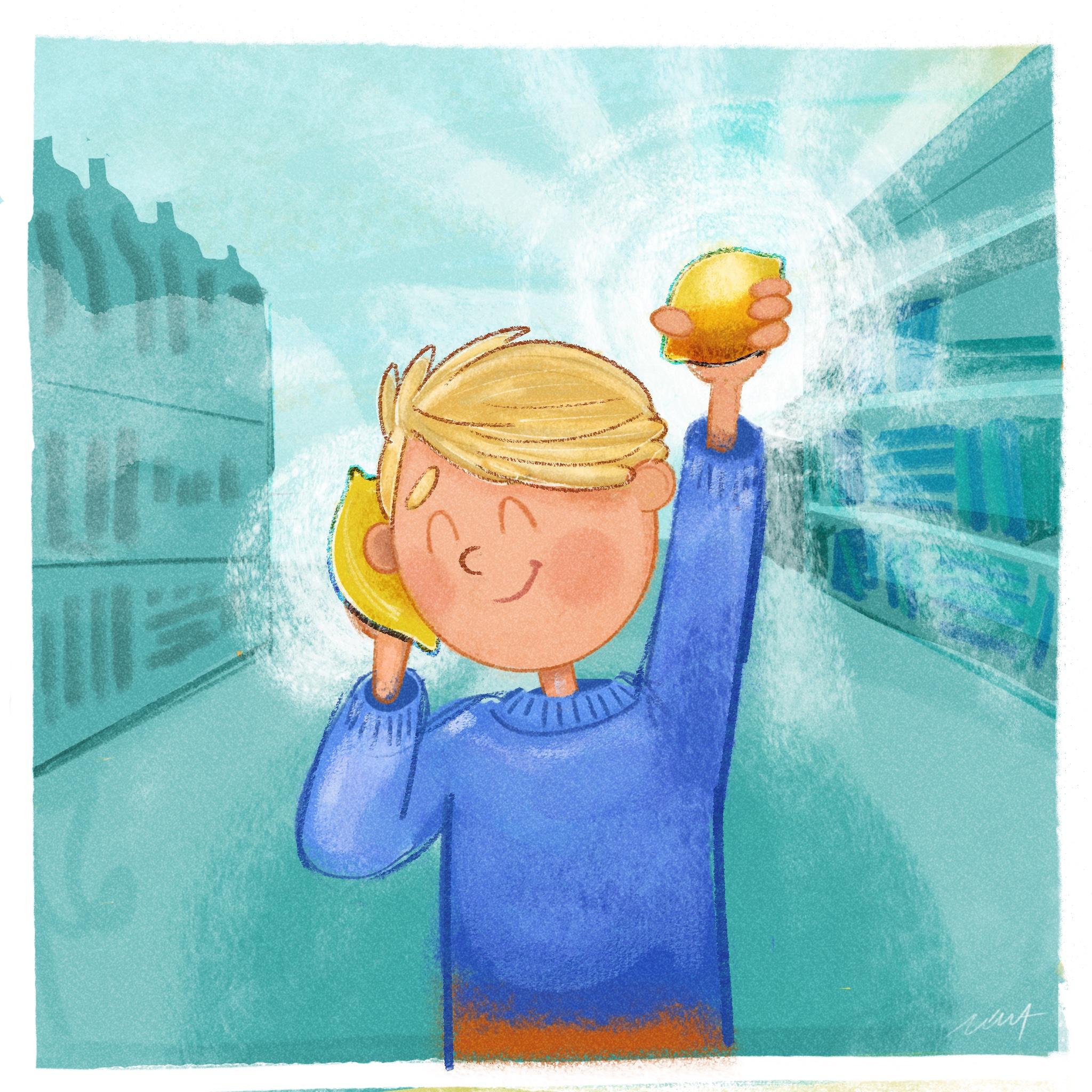 Jacinto y el supermercado Sana sanita Lorena Neira Fernandez